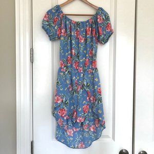 Floral Waterfall Combo Romper / Shorts/ Sundress